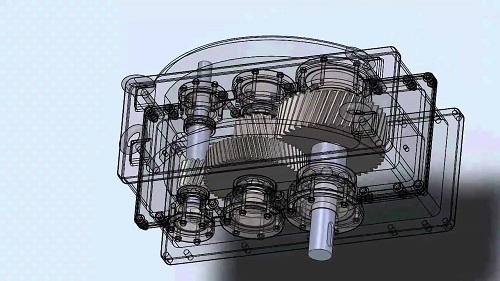 Motor Helical Gearbox
